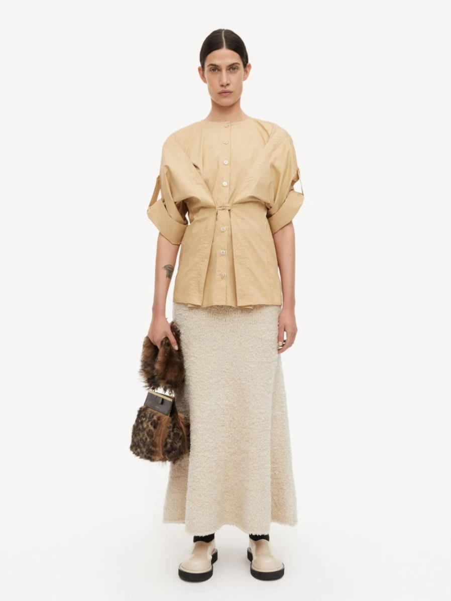 By Malene Birger Women's Corn Yellow Organic Cotton Shirt - Rominas