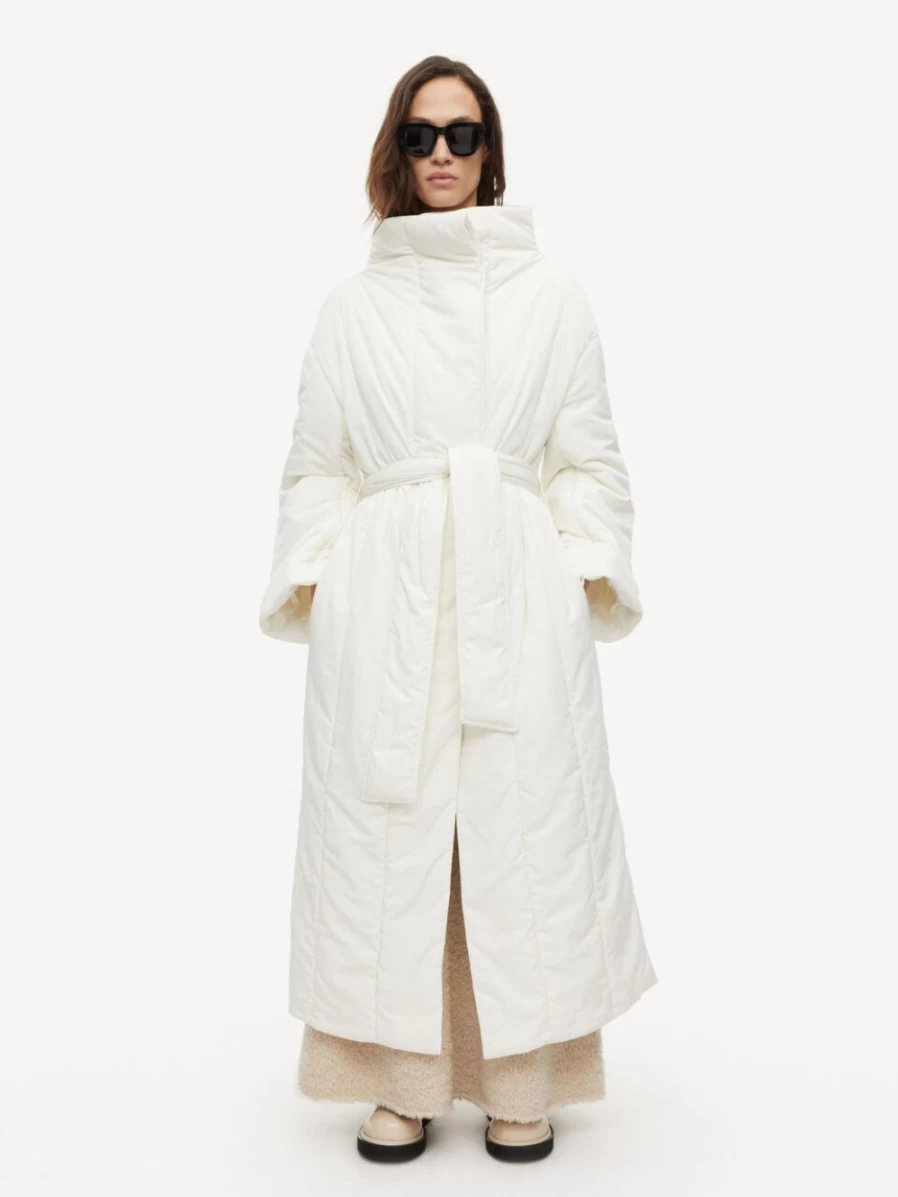 By Malene Birger Eviia Coat for Women in Star White - Elegant Outerwear