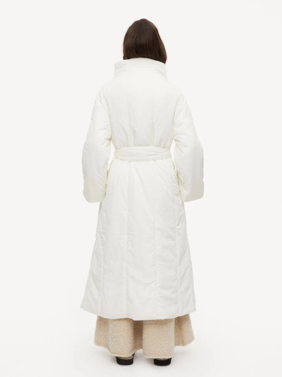 By Malene Birger Eviia Coat for Women in Star White - Elegant Outerwear