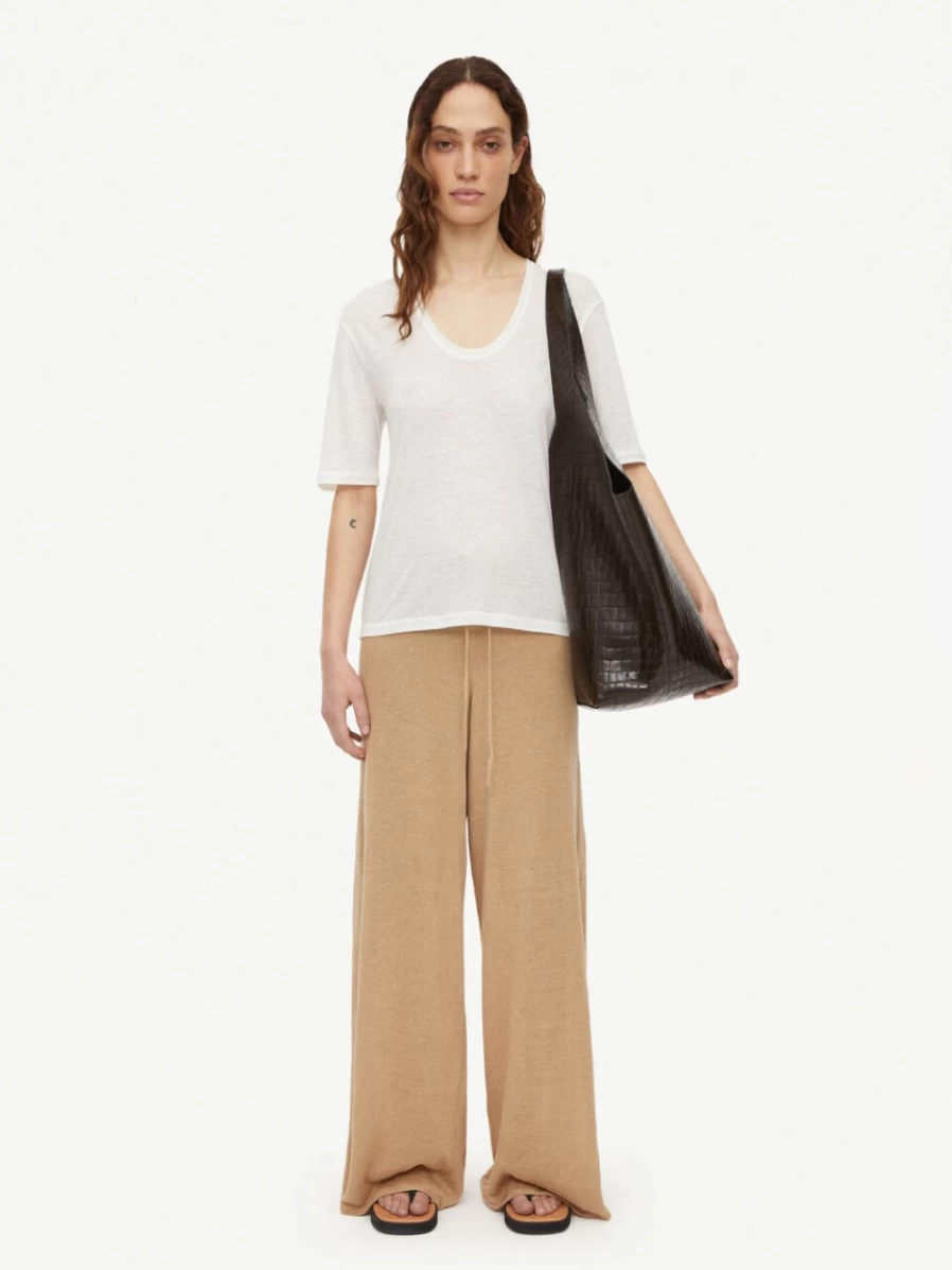 By Malene Birger Women's Amaringa Soft White T-Shirt