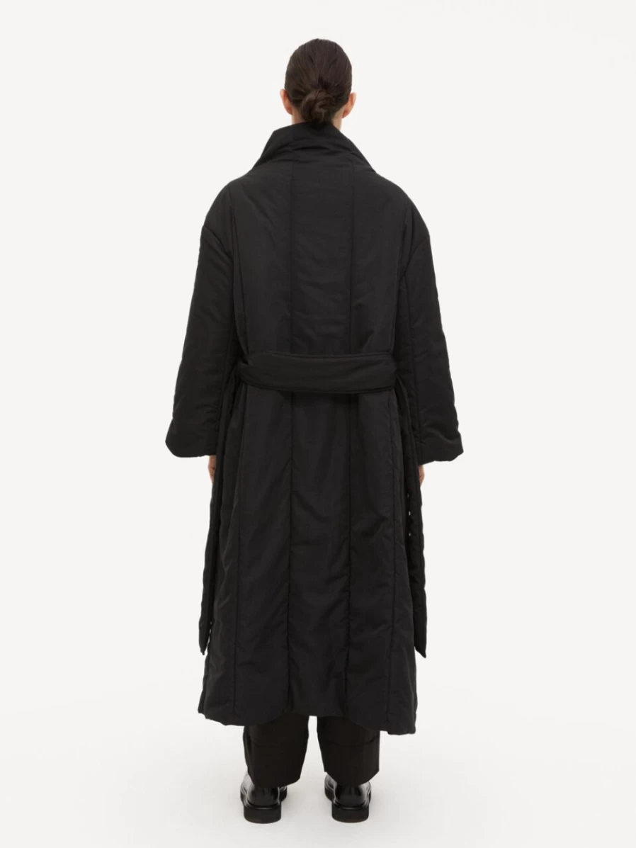 By Malene Birger Eviia Black Coat for Women - Elegant Outerwear