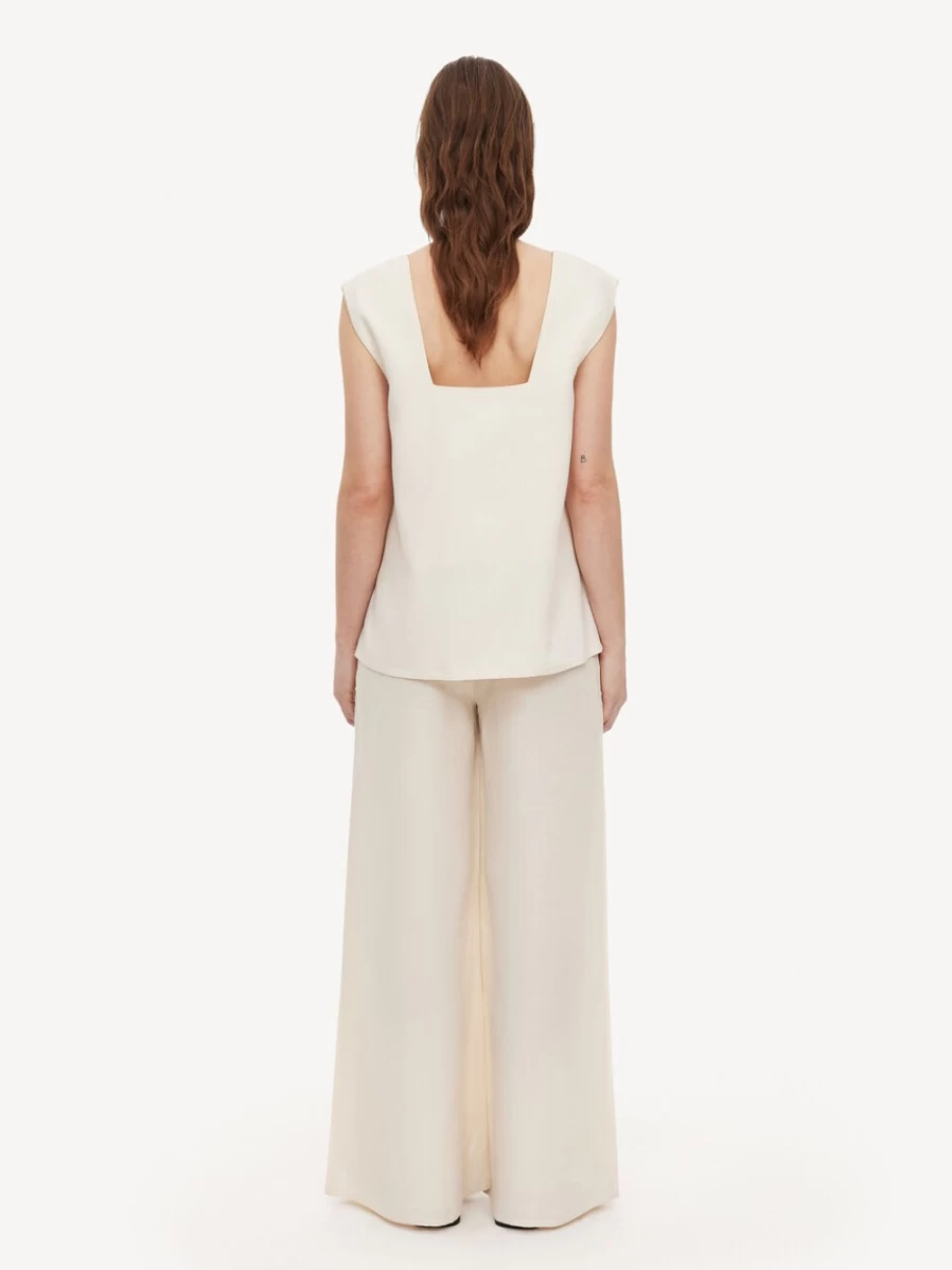 By Malene Birger Women's Vanilla Cream Falda Top Skirt