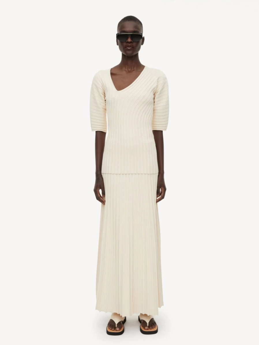 By Malene Birger Ivena Top for Women in Soft White | Elegant Blouse