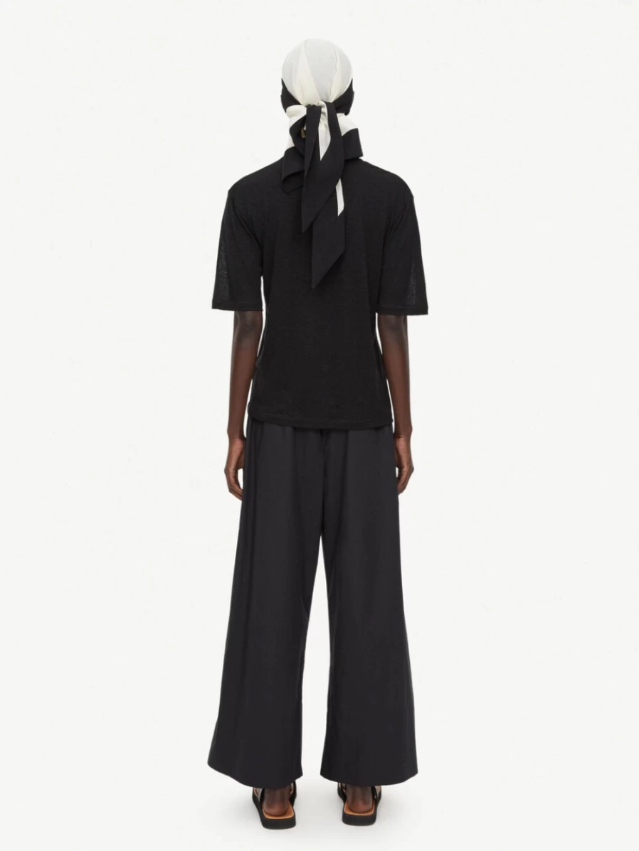 By Malene Birger Women's Black Amaringa T-Shirt - Stylish Casual Top