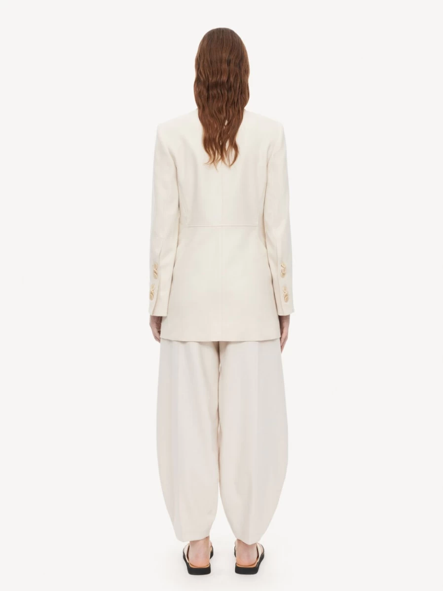 By Malene Birger Women's Vanilla Cream Porter Blazer