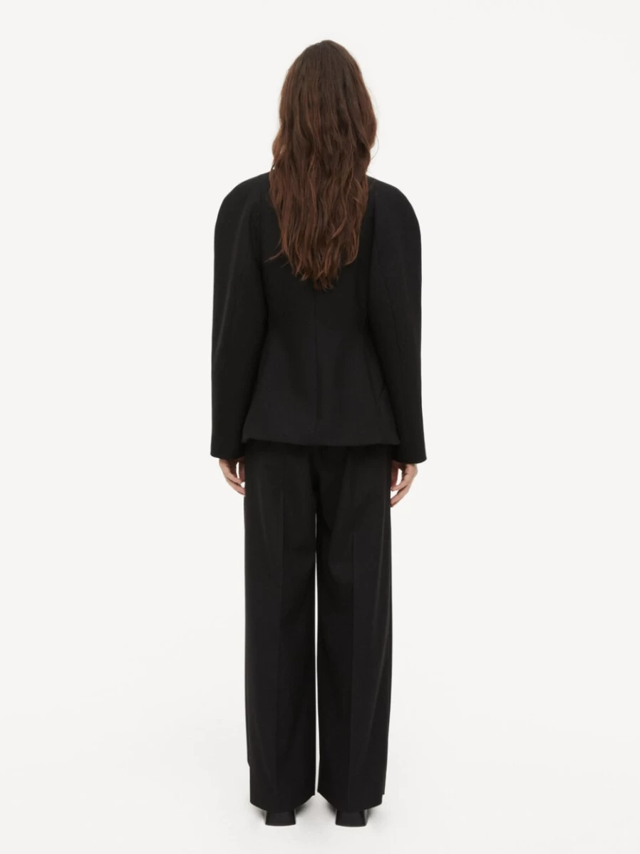 By Malene Birger Women's Black High-Waisted Cymbaria Trousers