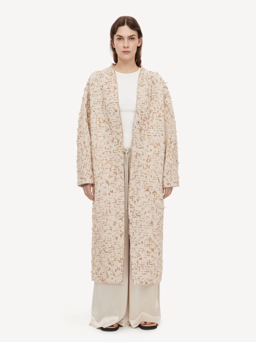 By Malene Birger Women's Aged Beige Pomezia Wool-Blend Coat