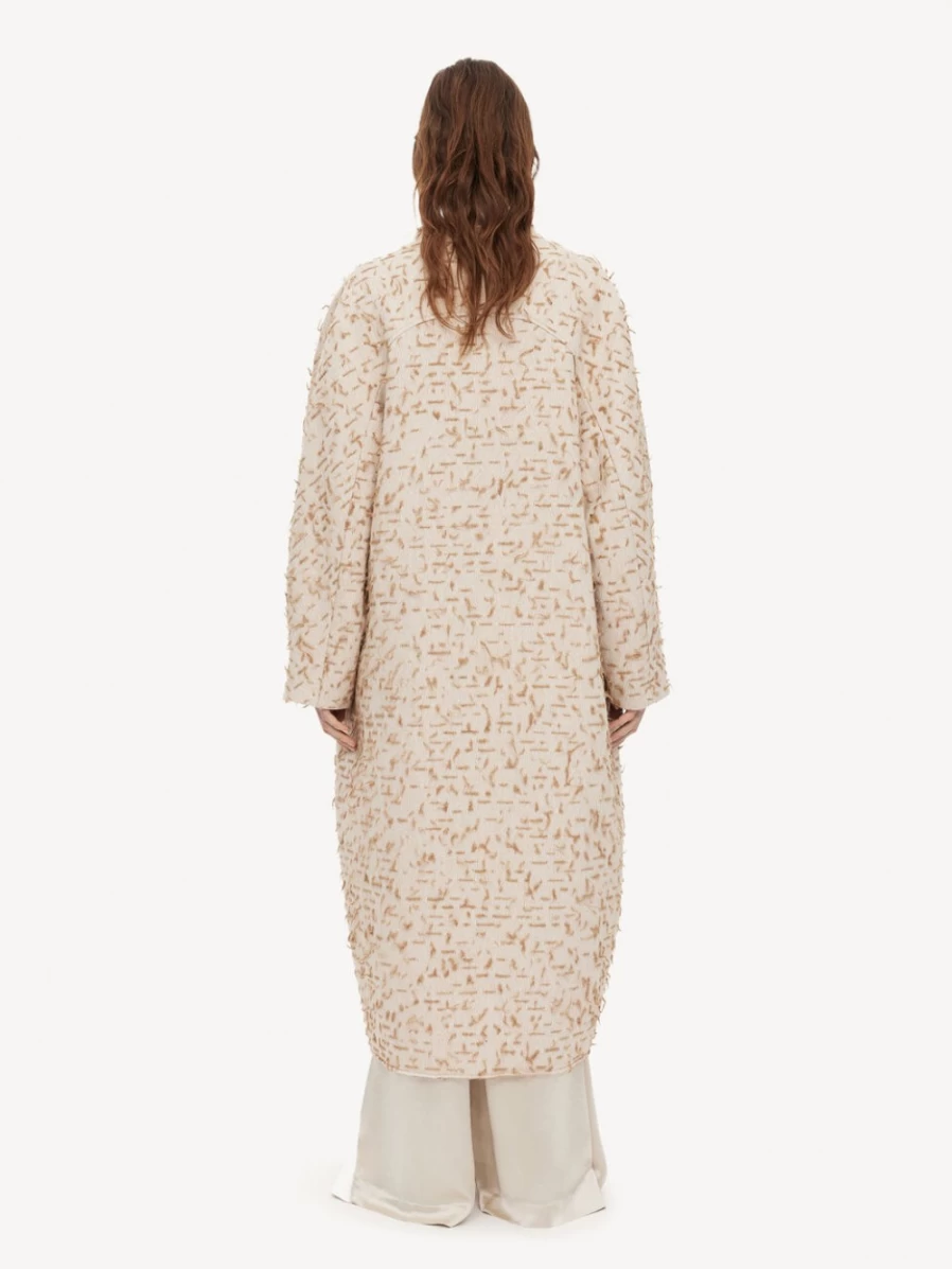 By Malene Birger Women's Aged Beige Pomezia Wool-Blend Coat