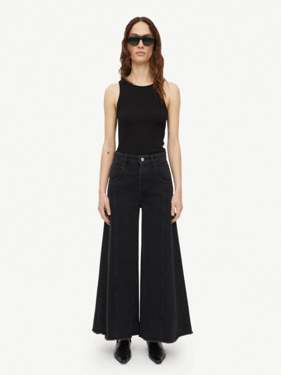 By Malene Birger Women's Black Tank Top