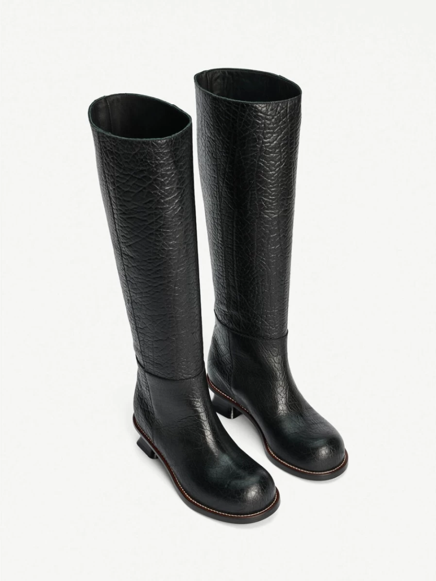 By Malene Birger Women's Black Devida Leather Boots