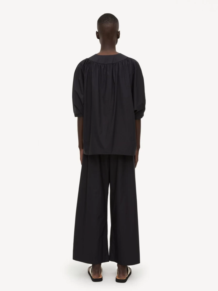 By Malene Birger Miralia Black Blouse for Women