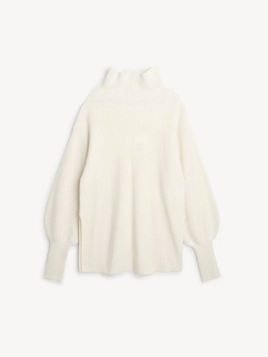 By Malene Birger Women's Barley White Cashmere Sweater - Camila