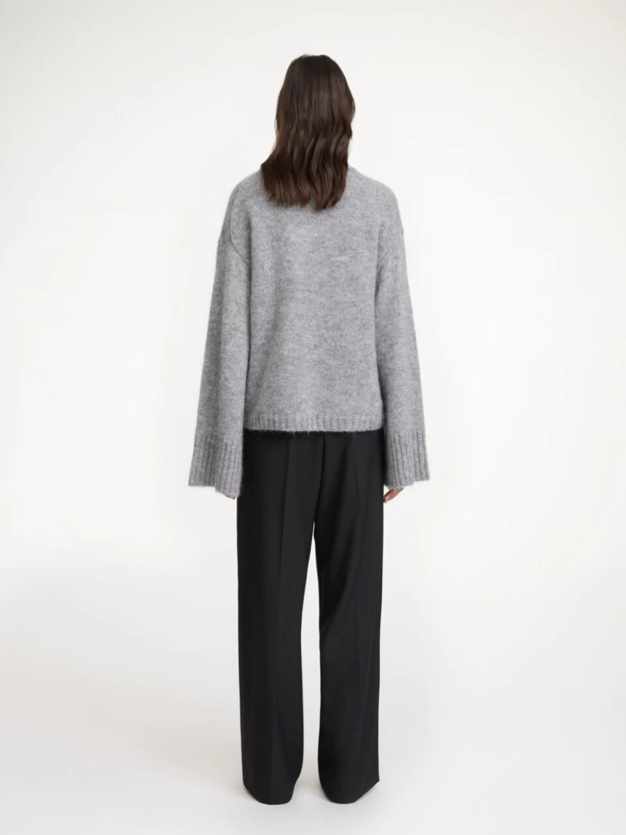 By Malene Birger Women's Black High-Waisted Cymbaria Trousers