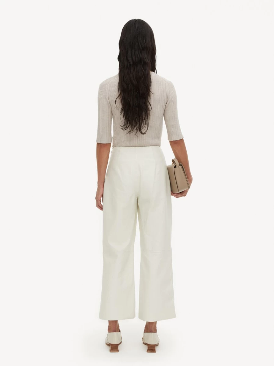 By Malene Birger Women's Blaise Top in Yellow Sand | Casual Chic Blouse