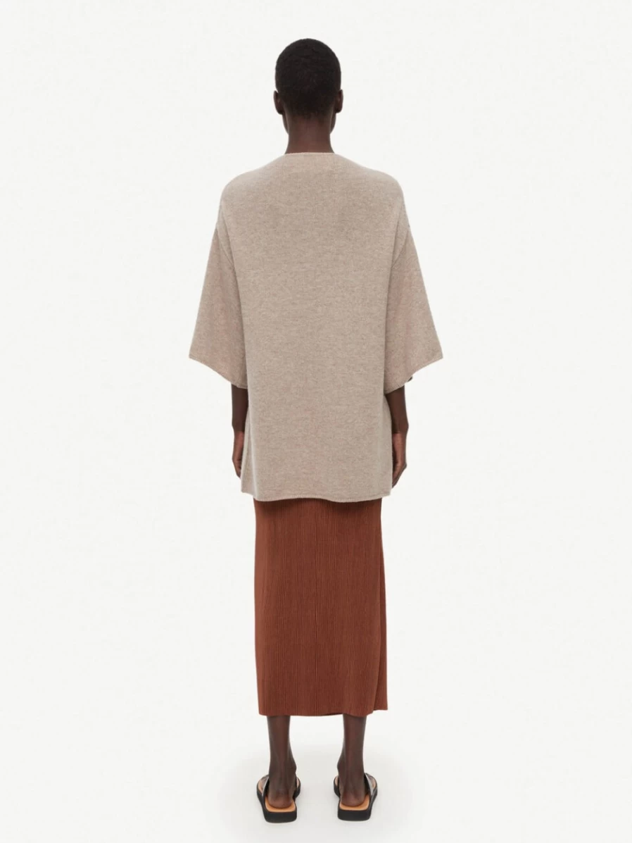 By Malene Birger Women's Velmas Maxi Skirt in Dark Tan - Elegant Long Boho Skirt