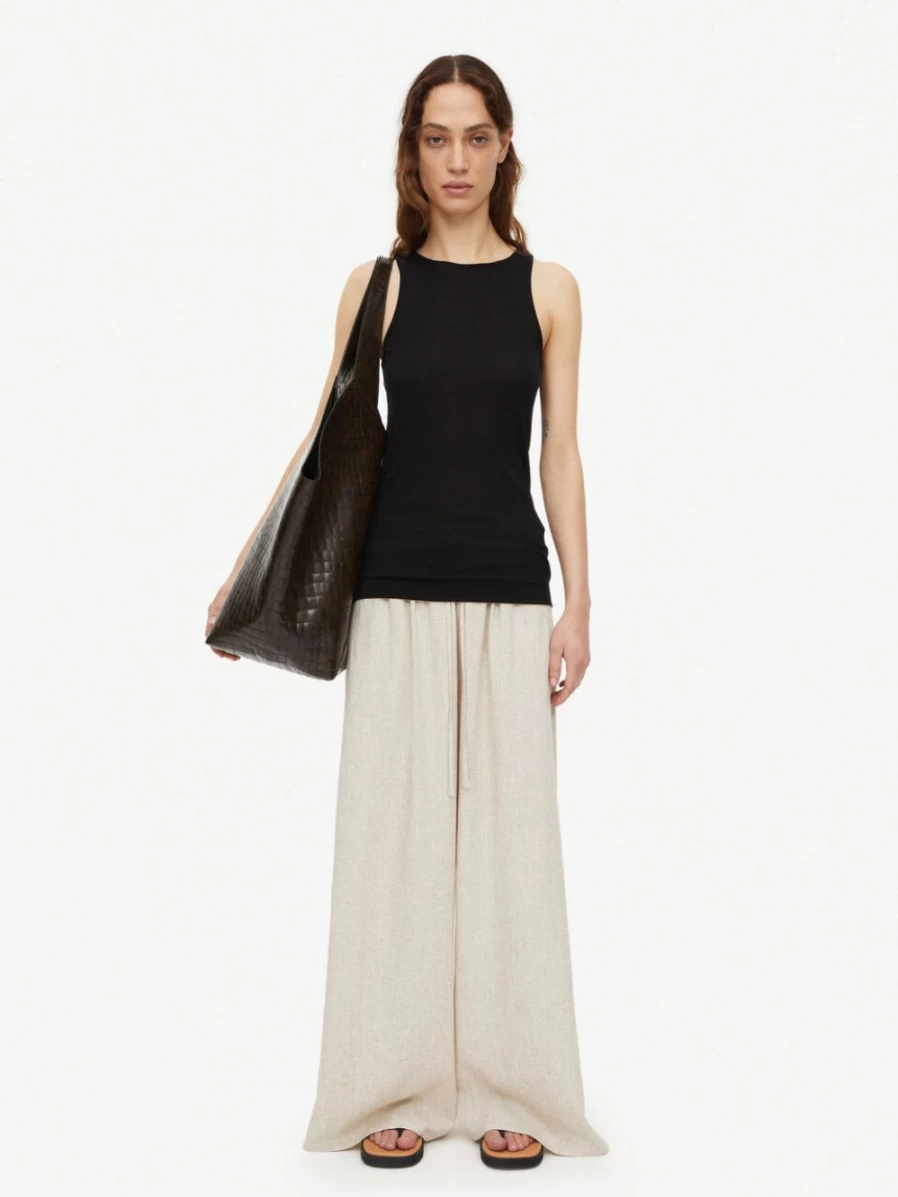 By Malene Birger Women's Black Amieeh Tank Top