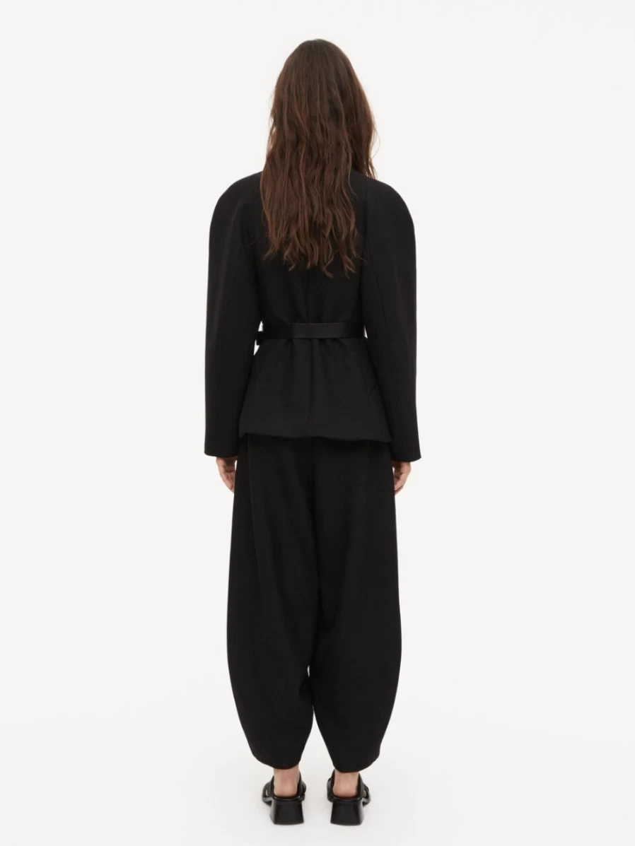 By Malene Birger Amela Women's Black Single-Breasted Blazer