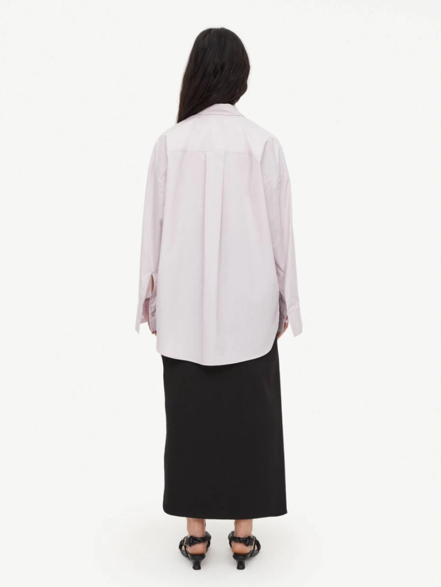 By Malene Birger Women's Pastel Violet Organic Cotton Shirt – Derris Style