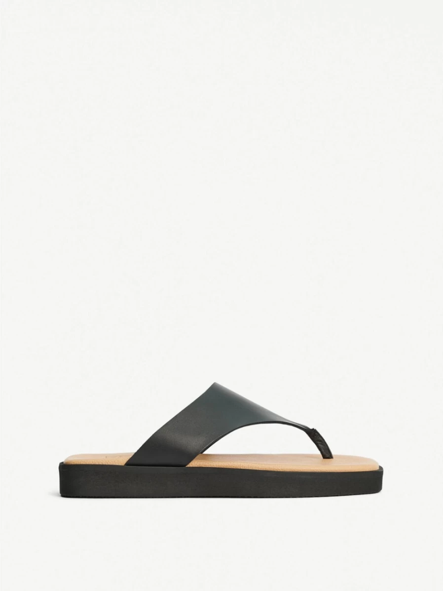 By Malene Birger Women's Marisol Black Leather Sandals