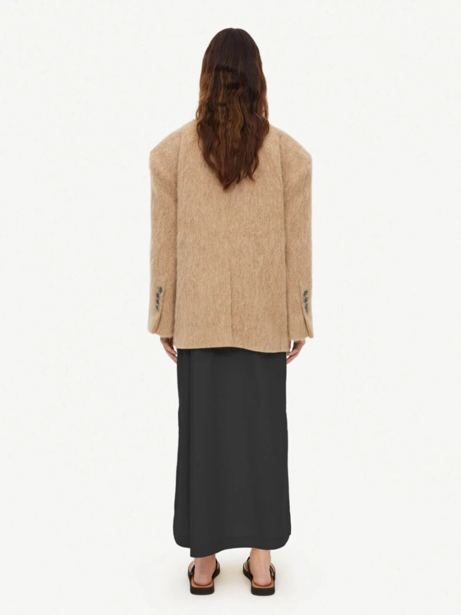 By Malene Birger Women's Sesame Single-Breasted Blazer - Biena