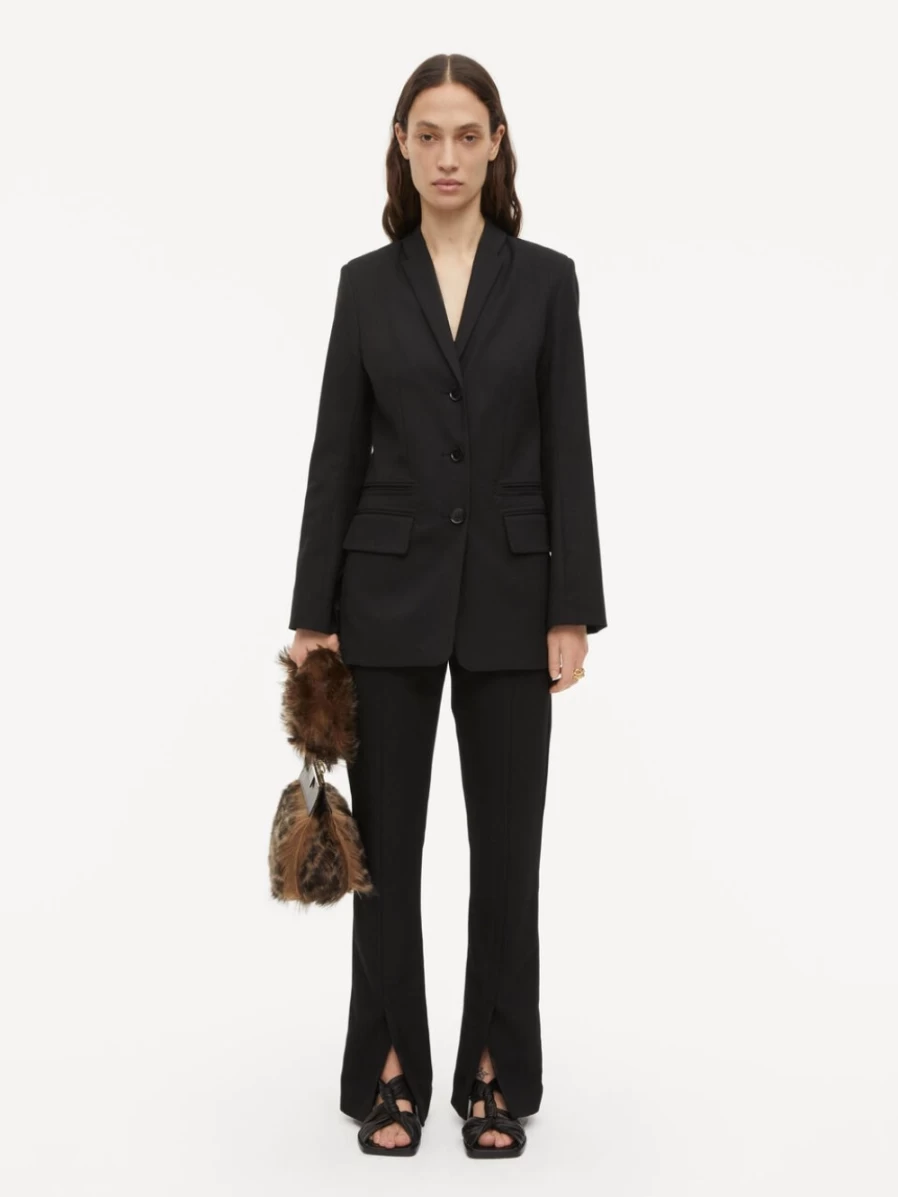 By Malene Birger Women's Black Porter Blazer - Classic Tailored Jacket