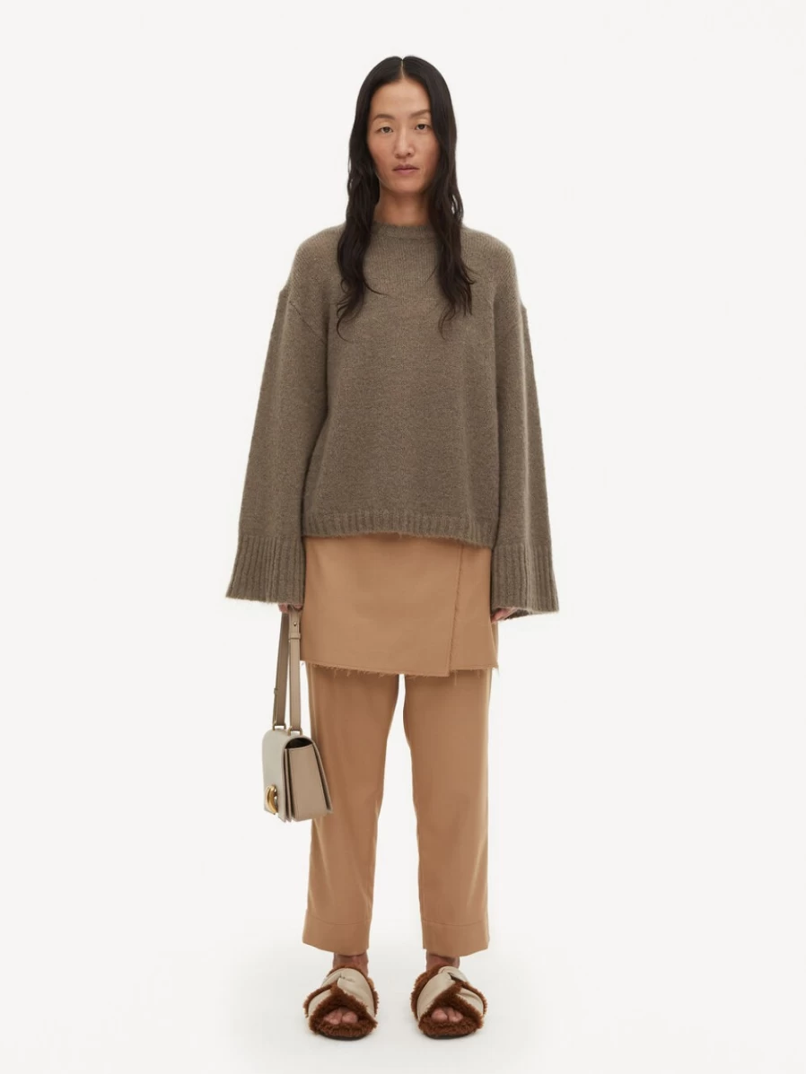 By Malene Birger Women's Cierra Sweater in Fallen Rock - Elegant Knitwear for Women