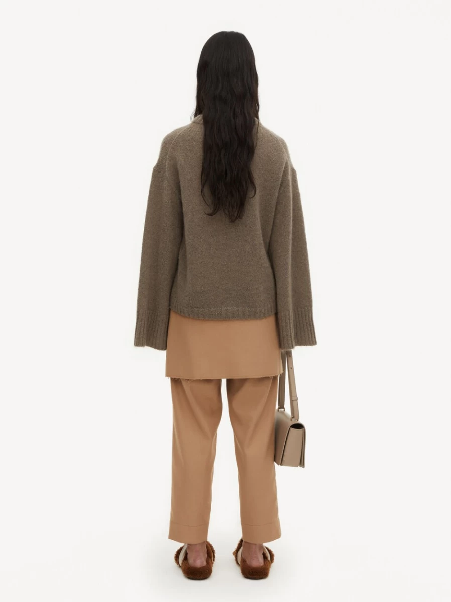 By Malene Birger Women's Cierra Sweater in Fallen Rock - Elegant Knitwear for Women