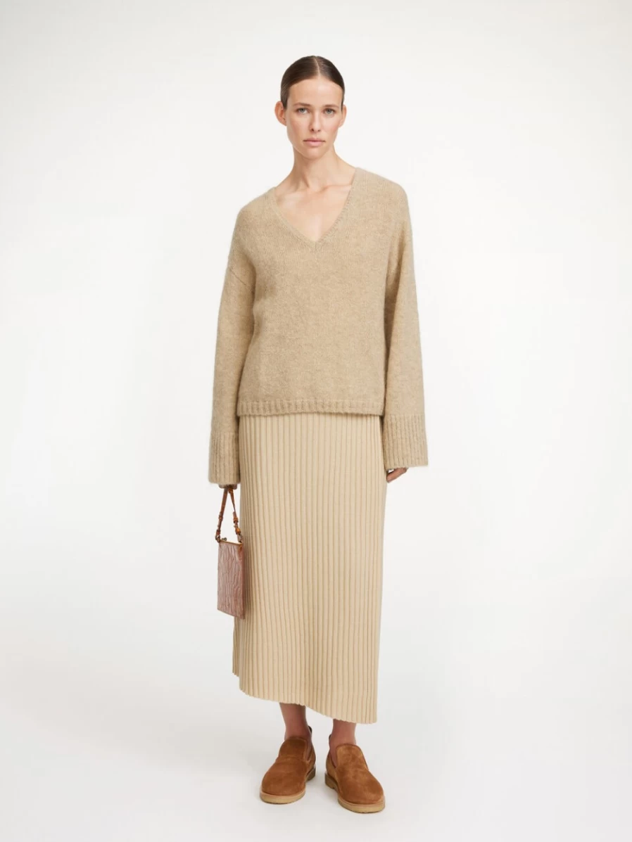 By Malene Birger Women's Cimone Sweater in Twill Beige