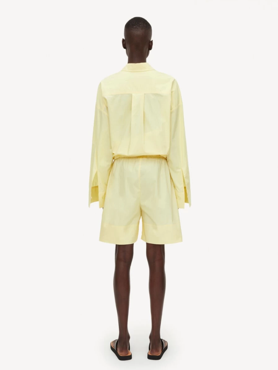 By Malene Birger Women's Siona Shorts in Pineapple Color | Casual Comfort Fit