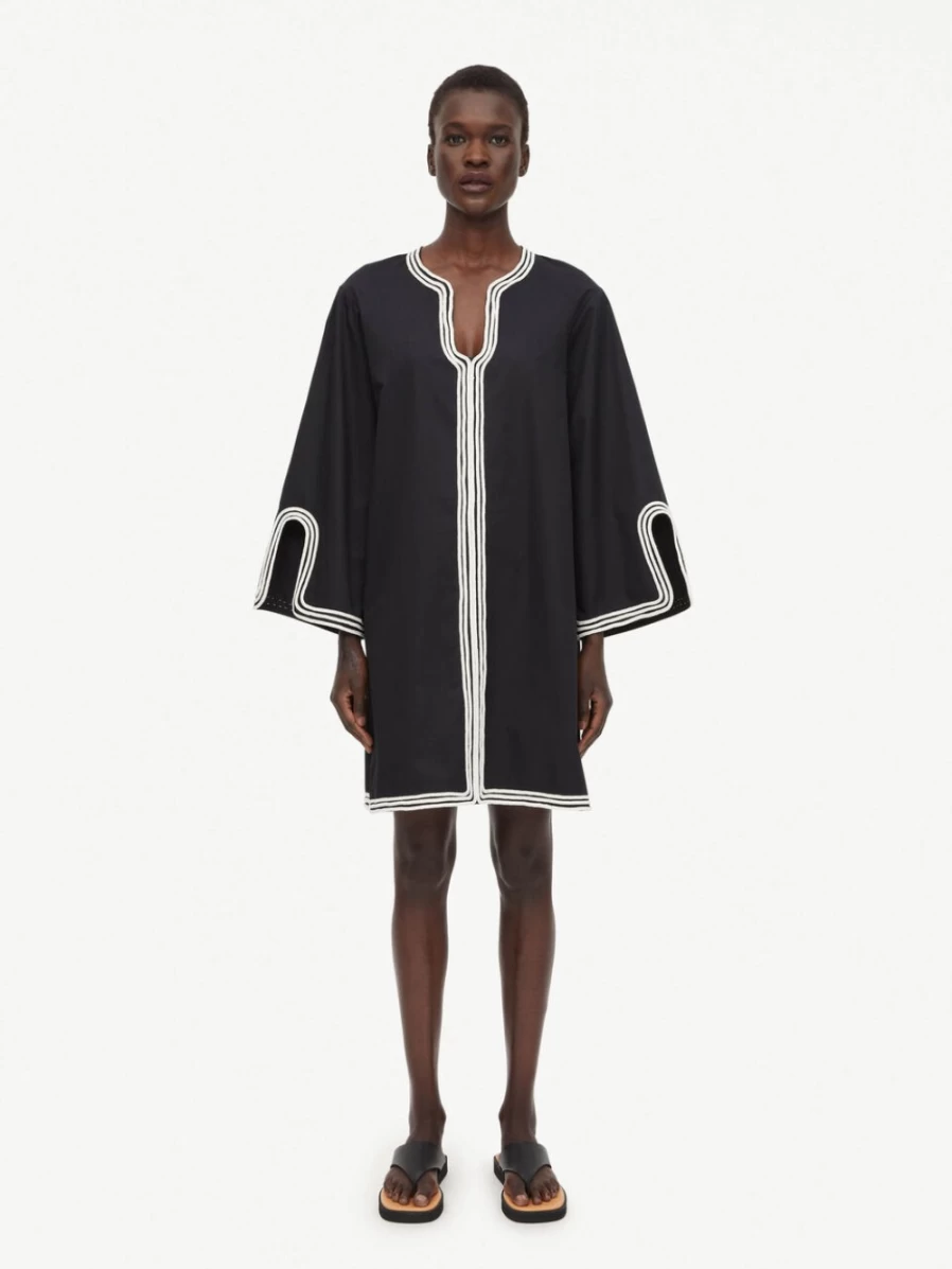 By Malene Birger Maisa Black Midi Dress for Women