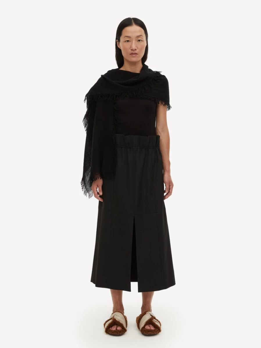 By Malene Birger Women's Black Ermina Skirt - Elegant & Stylish