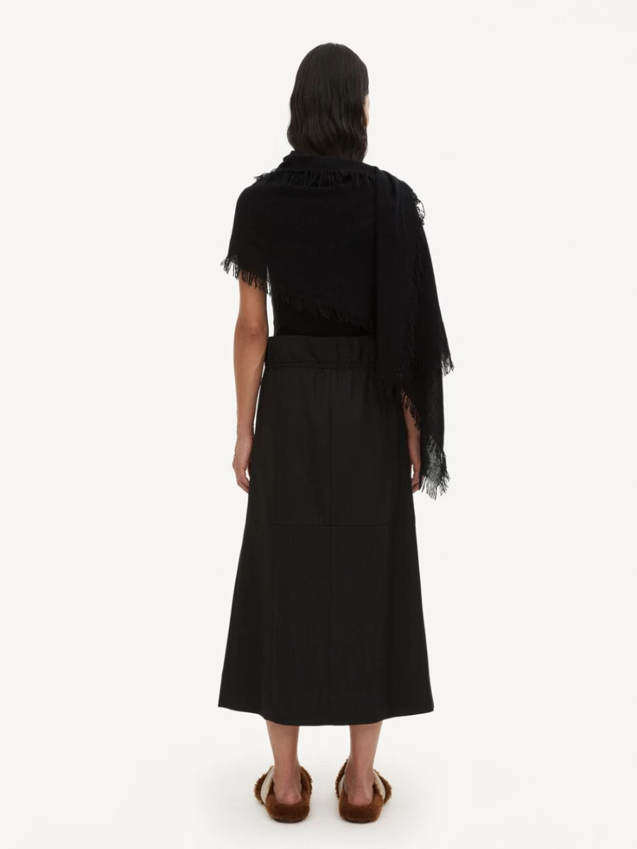 By Malene Birger Women's Black Ermina Skirt - Elegant & Stylish