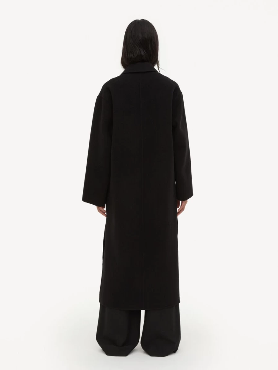 By Malene Birger Women's Black Ayvian Double-Breasted Coat