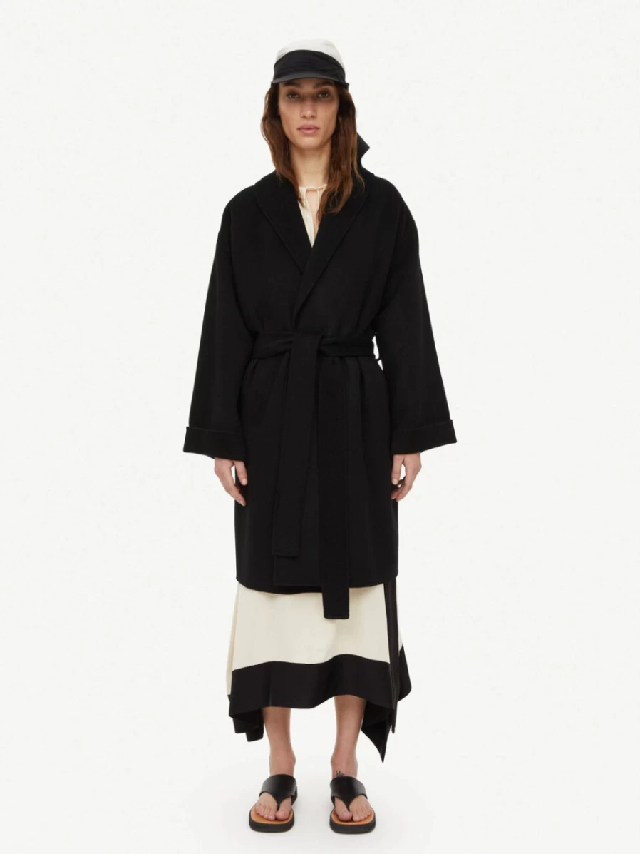 By Malene Birger Women's Black Trullas Wool Coat