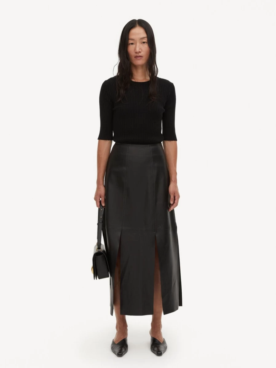 By Malene Birger Blaise Top for Women - Elegant Black Blouse
