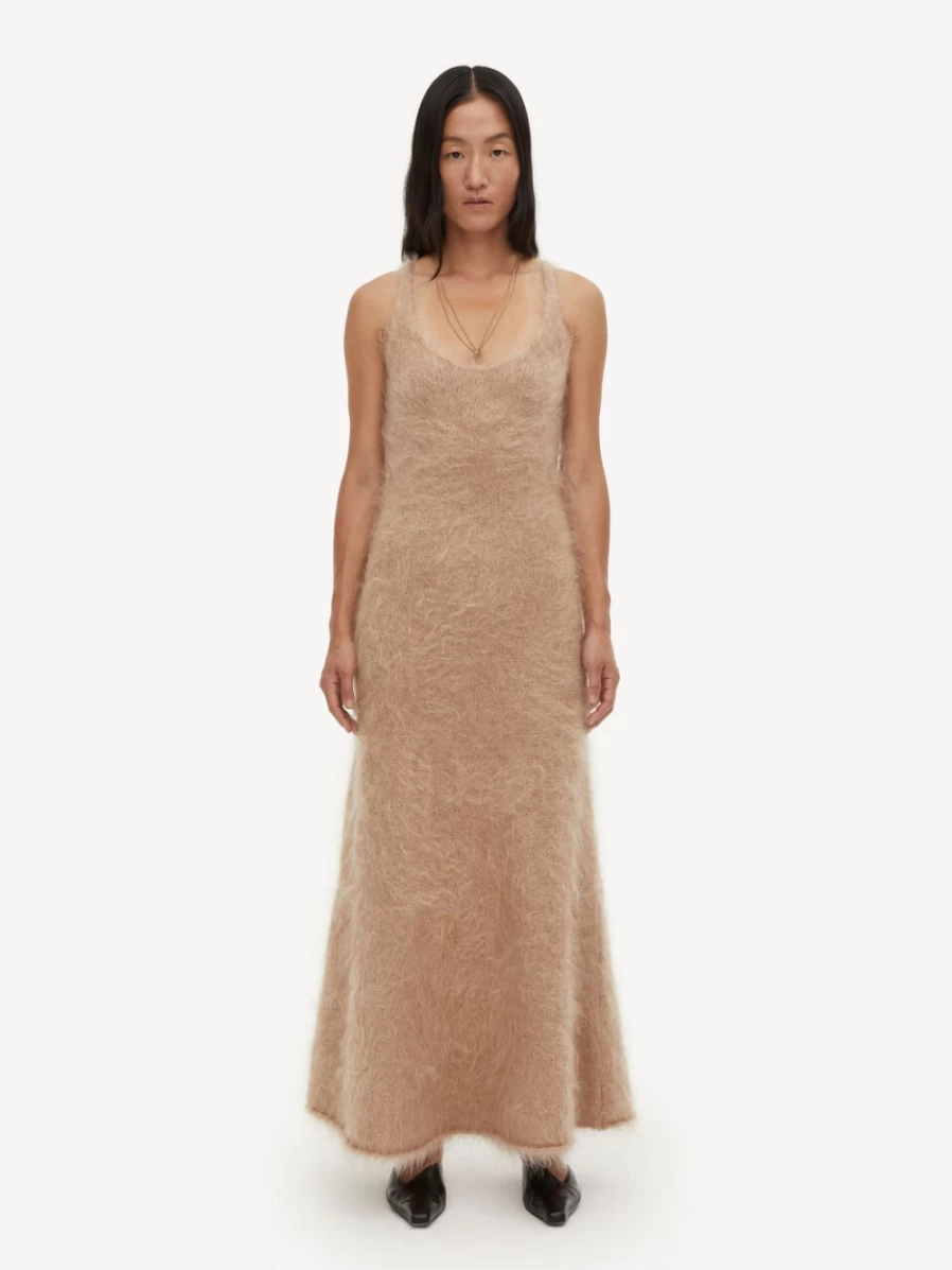 By Malene Birger Women's Marlee Maxi Dress in Twill Beige