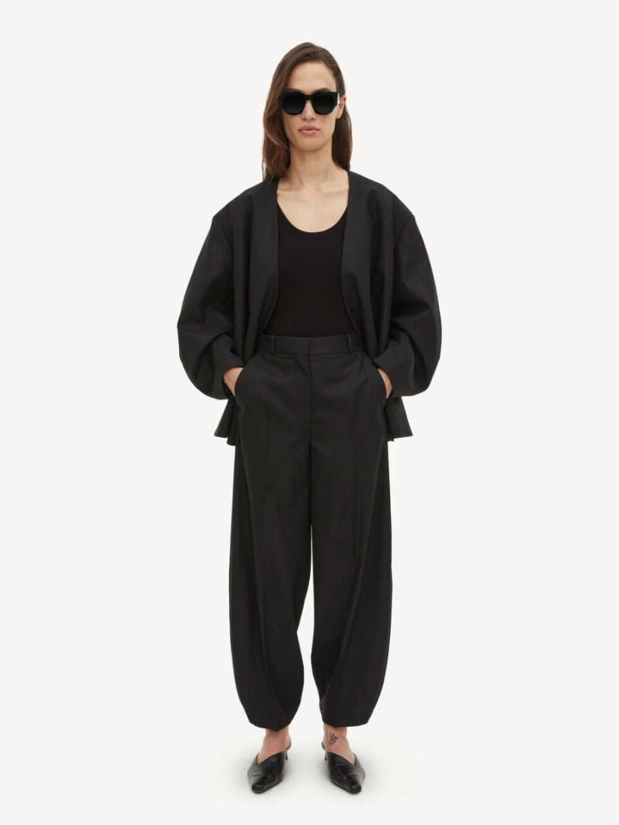 By Malene Birger Carlien Black Women's Trousers