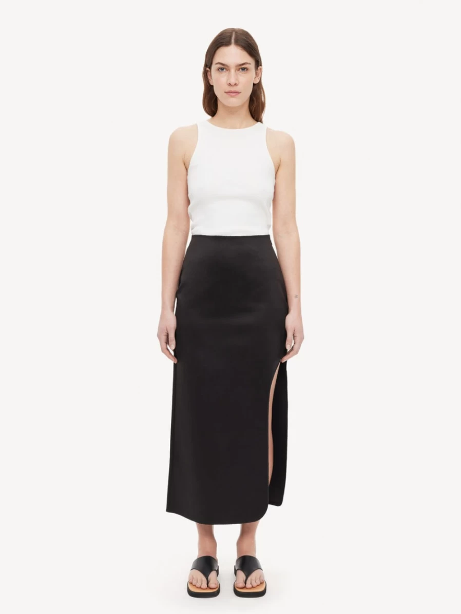 By Malene Birger Women's Black Wick Midi Skirt