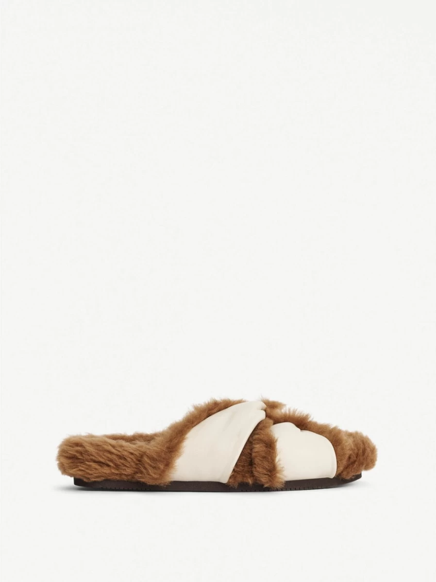 By Malene Birger Women's Moria Sandals in Wood Color | Stylish & Comfortable Footwear