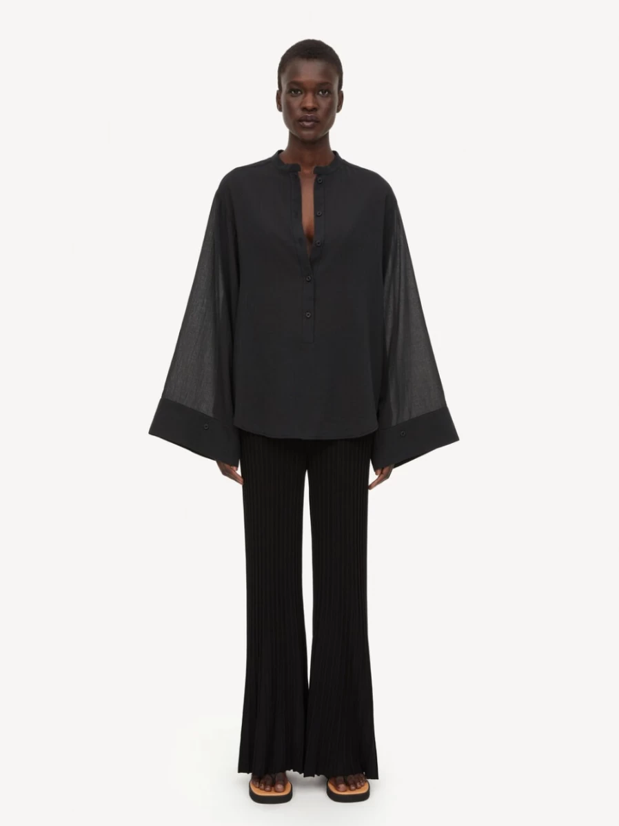 By Malene Birger Women's Black Laja Flared Trousers