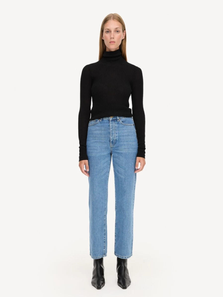 By Malene Birger Women's Denim Blue Organic Cotton Jeans - Milium