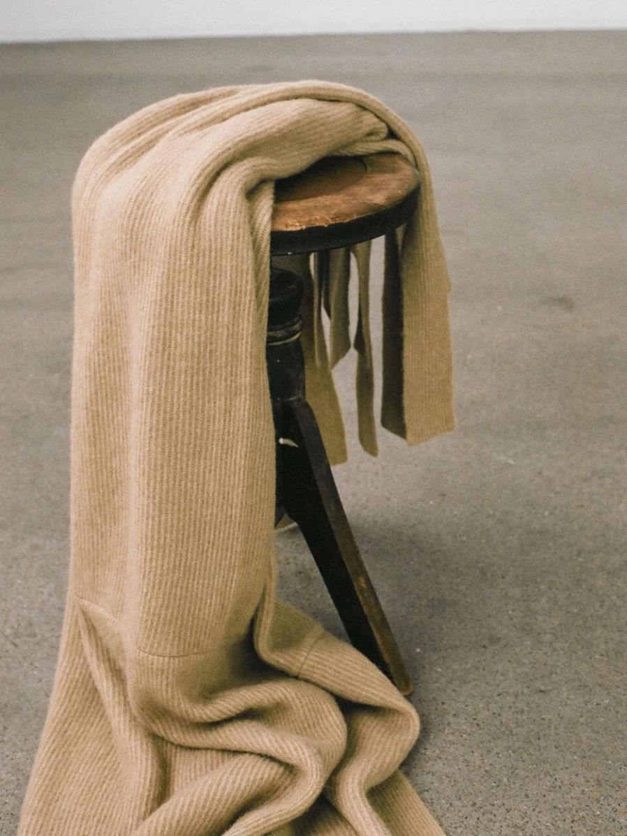 By Malene Birger Blancha Sandy-Brown Cozy Throw Blanket for Women