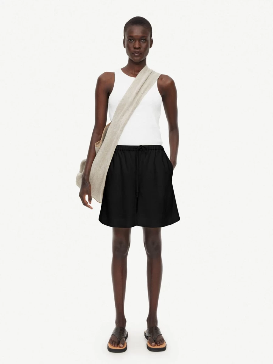 By Malene Birger Women's Black Ifeions Shorts