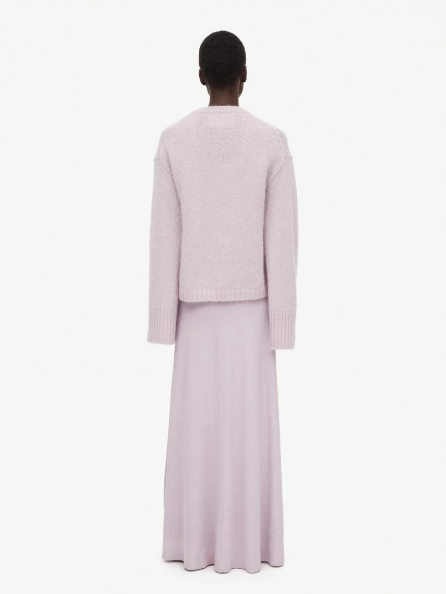 By Malene Birger Women's Cierra Sweater in Pastel Violet - Soft Knit Pullover