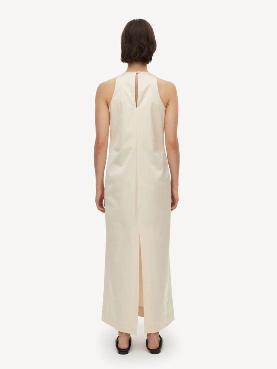 By Malene Birger Women's Pallida Maxi Dress in Vanilla Cream - Elegant Long Flowy Dress