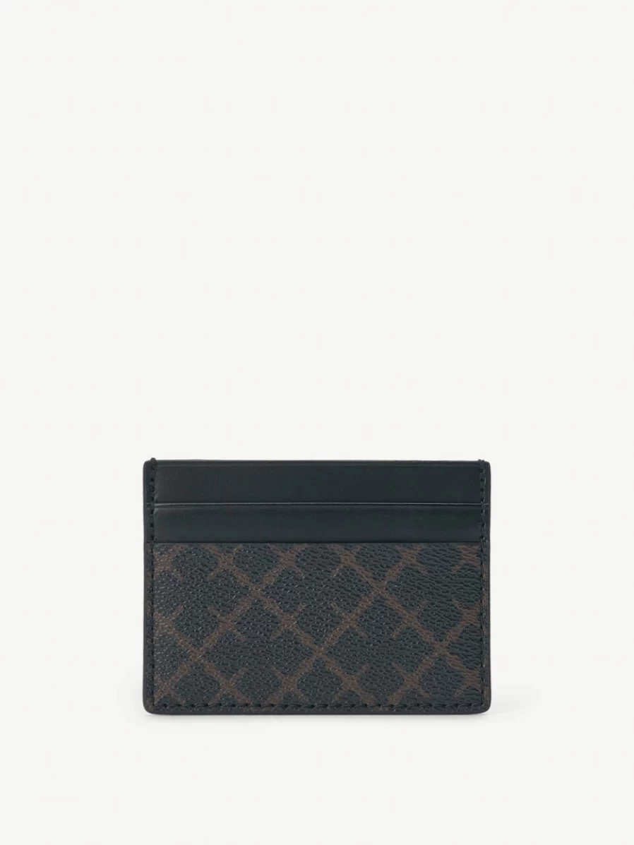 By Malene Birger Elia Dark Chocolate Women's Printed Cardholder Wallet