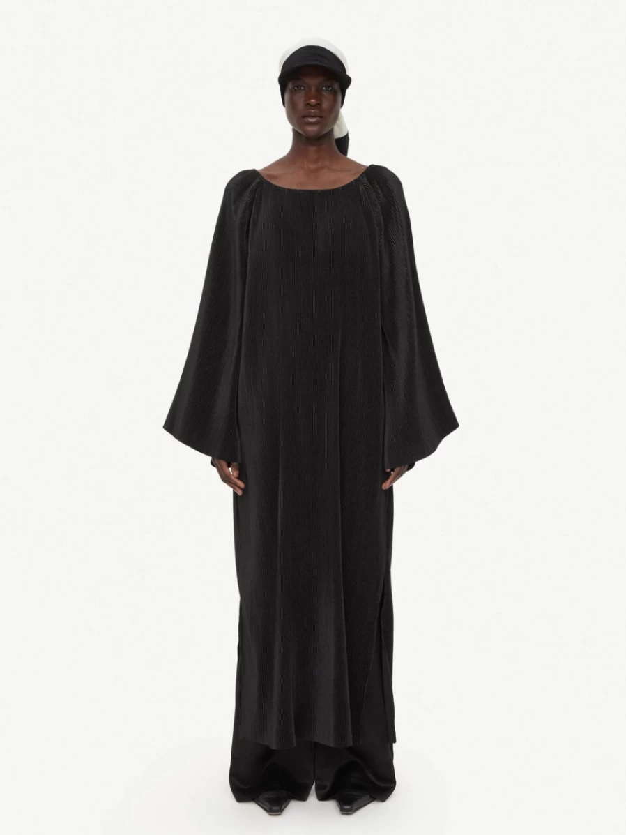 By Malene Birger Viella Maxi Dress for Women - Elegant Black Long Dress