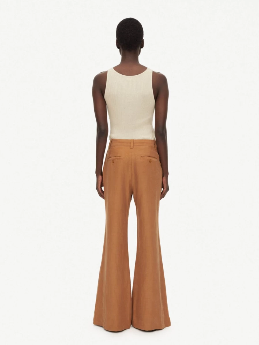 By Malene Birger Women's Tobacco Brown Carass Flared Trousers