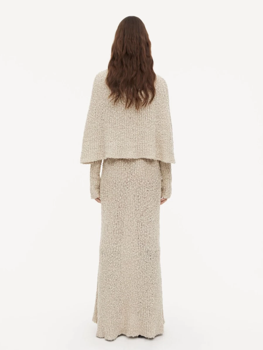By Malene Birger Women's Demila Maxi Dress in Wood Color - Elegant Boho Chic Long Dress