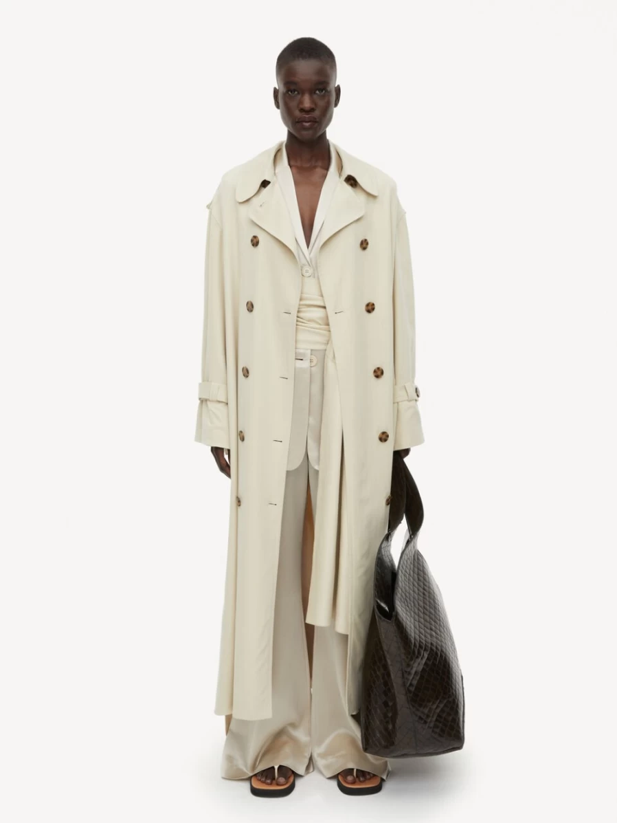 By Malene Birger Women's Alanis Lt. Sand Trench Coat